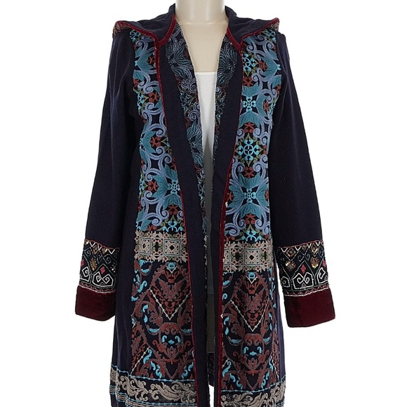Soft Surroundings Multicolor Embroidered Jacket - Picture 7 of 10